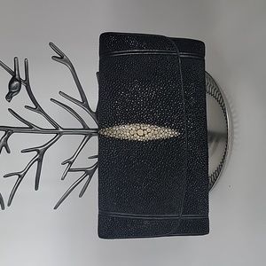 Authentic Stingray Leather Wallet